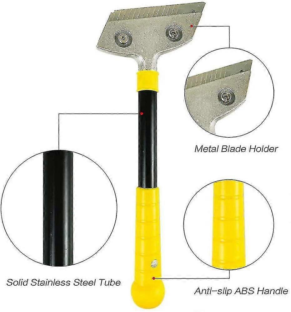 Hob Scraper With 10 Metal Blades, Heavy Duty Scraper, Universal Scraper