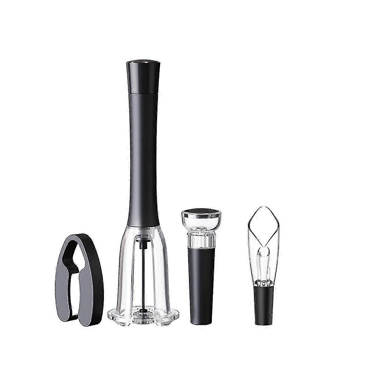 Wine Corkscrew Set, Air Pressure Corkscrew With Foil Cutter