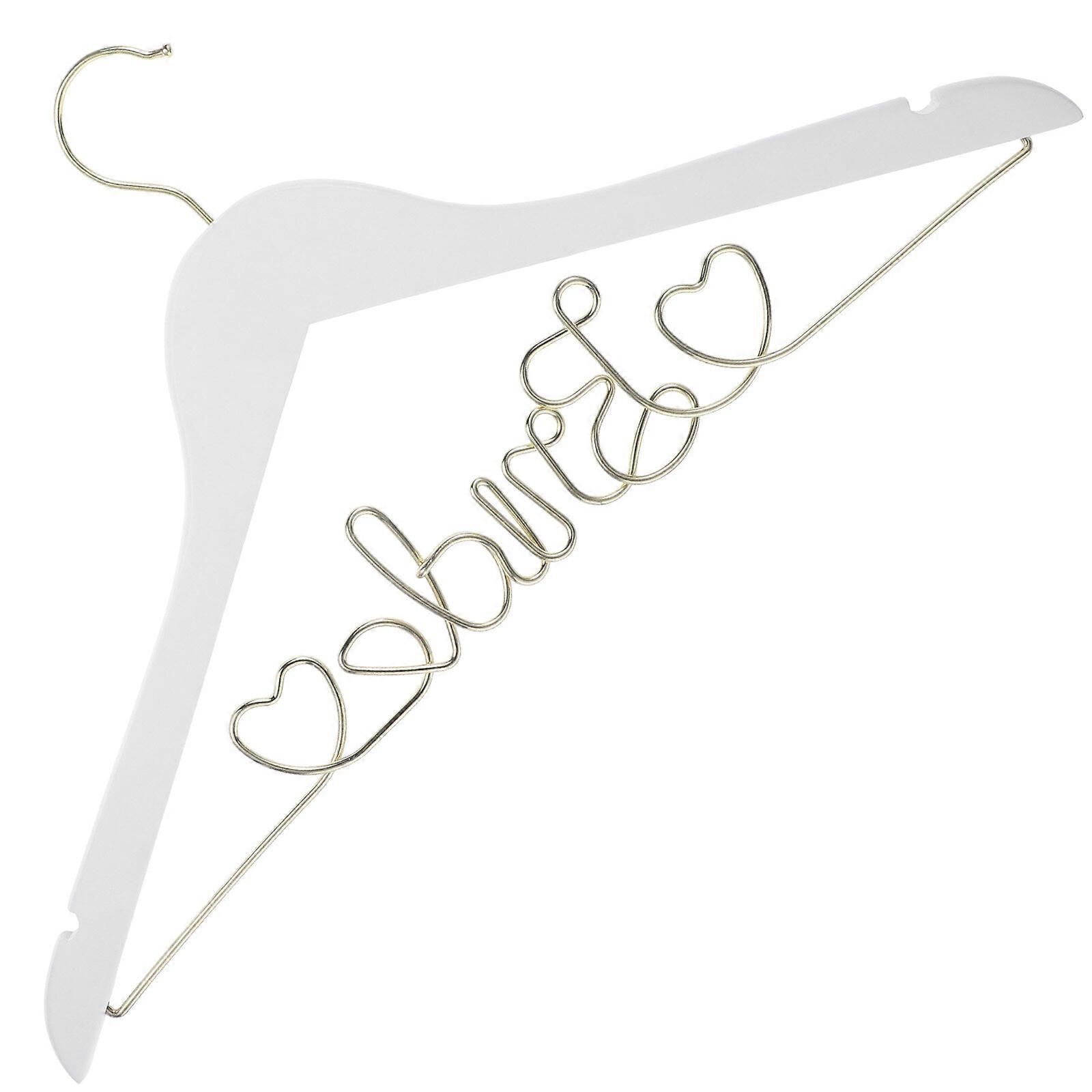 Trouwjurk Hanger Bruid Hanger Draad Hanger Bruids Bruiloft Accessoire Bruid Aandenken