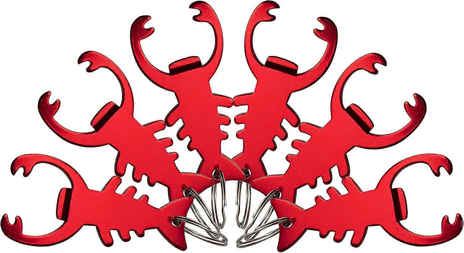 Lobster Keychain Bottle Opener Beer Opener Tool Key Tag Chain Ring Accessories
