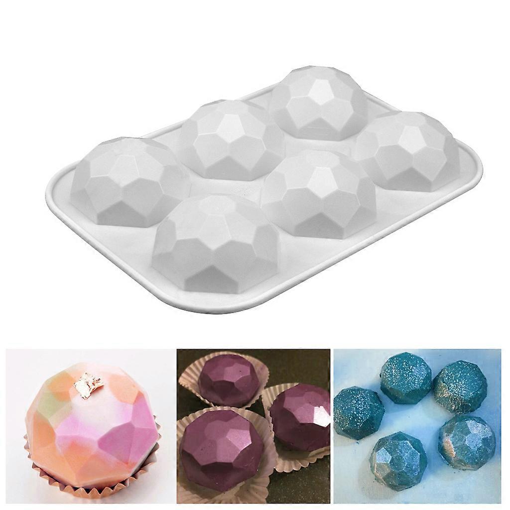 Cute Gem Geometric Shape Cookie Cutter Shape Press Baking Utensils Party Gift