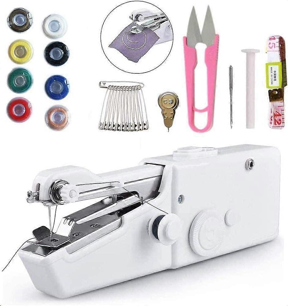 Mini Portable Electric Sewing Machine with Sewing Accessories for Fabric