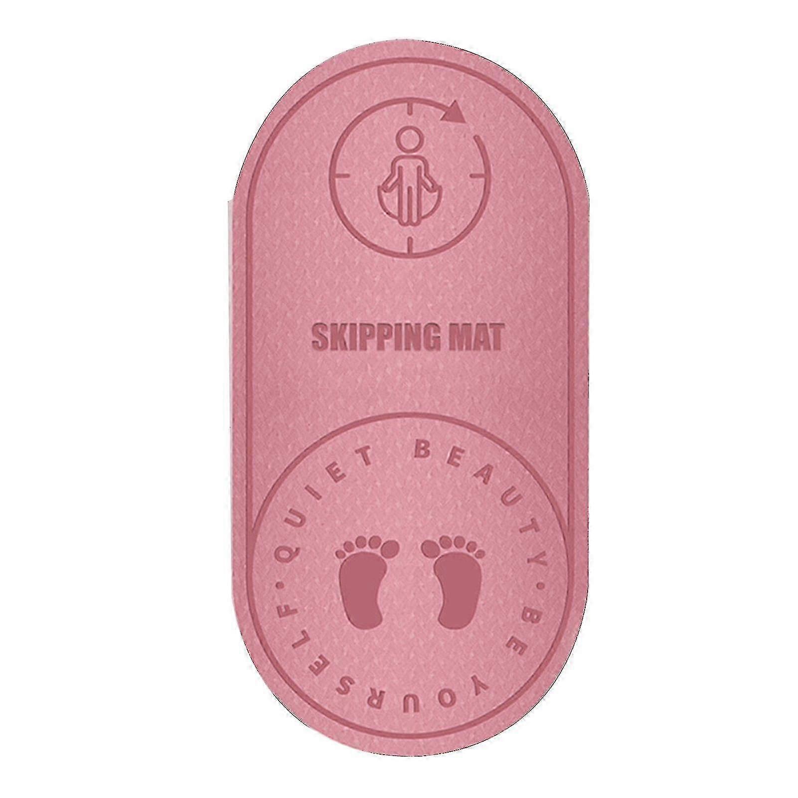8mm Jump Rope Mat Knees Protection Impacts Absorption Durable Jumping Rope Mat With Non-slip
