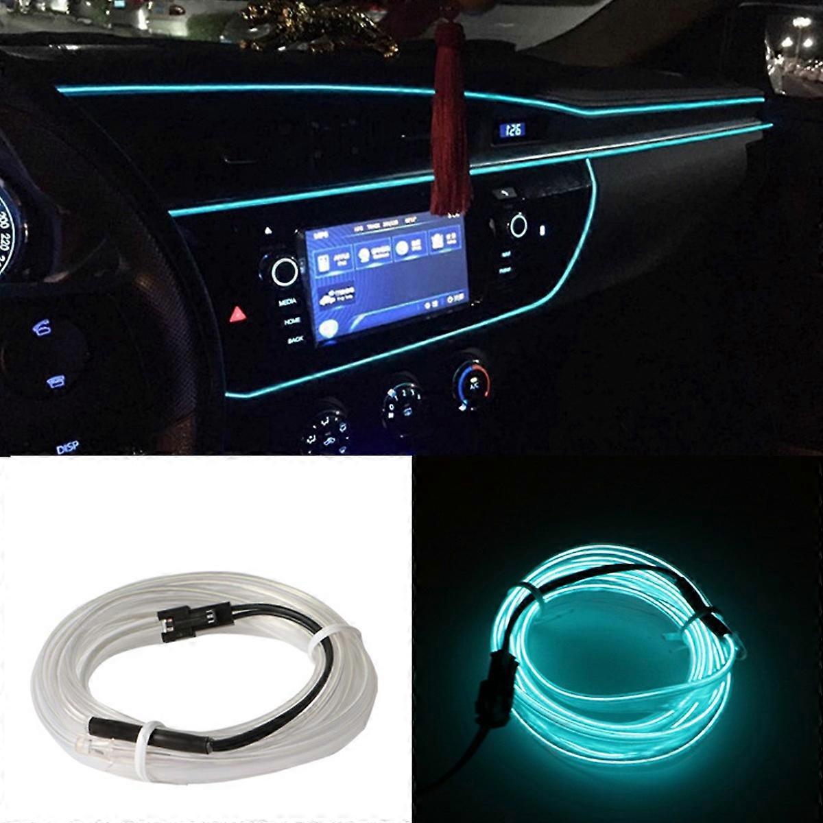 Karaf EL avec bord lumière froide lumière voiture atmosphère lumière LED atmosphère intérieure lumière lumineuse ligne lumière d’écart de porte