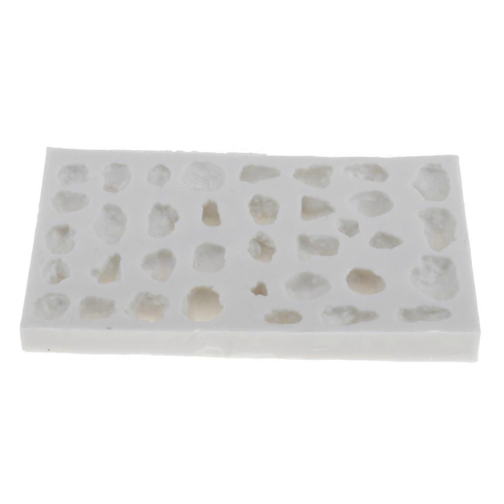 Miniature Rock Mould Grassland Rock DIY Tool for Train Model Scene Scenario