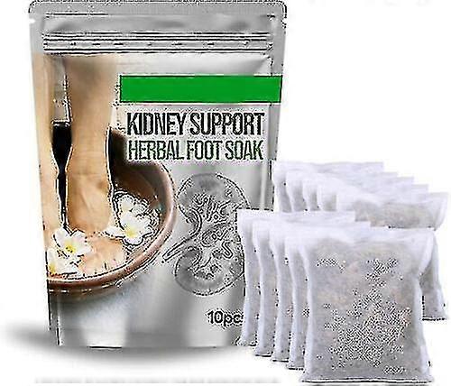 حزمة حمام القدم العشبية ، حمام القدم الزنجبيل التصريف اللمفاوي