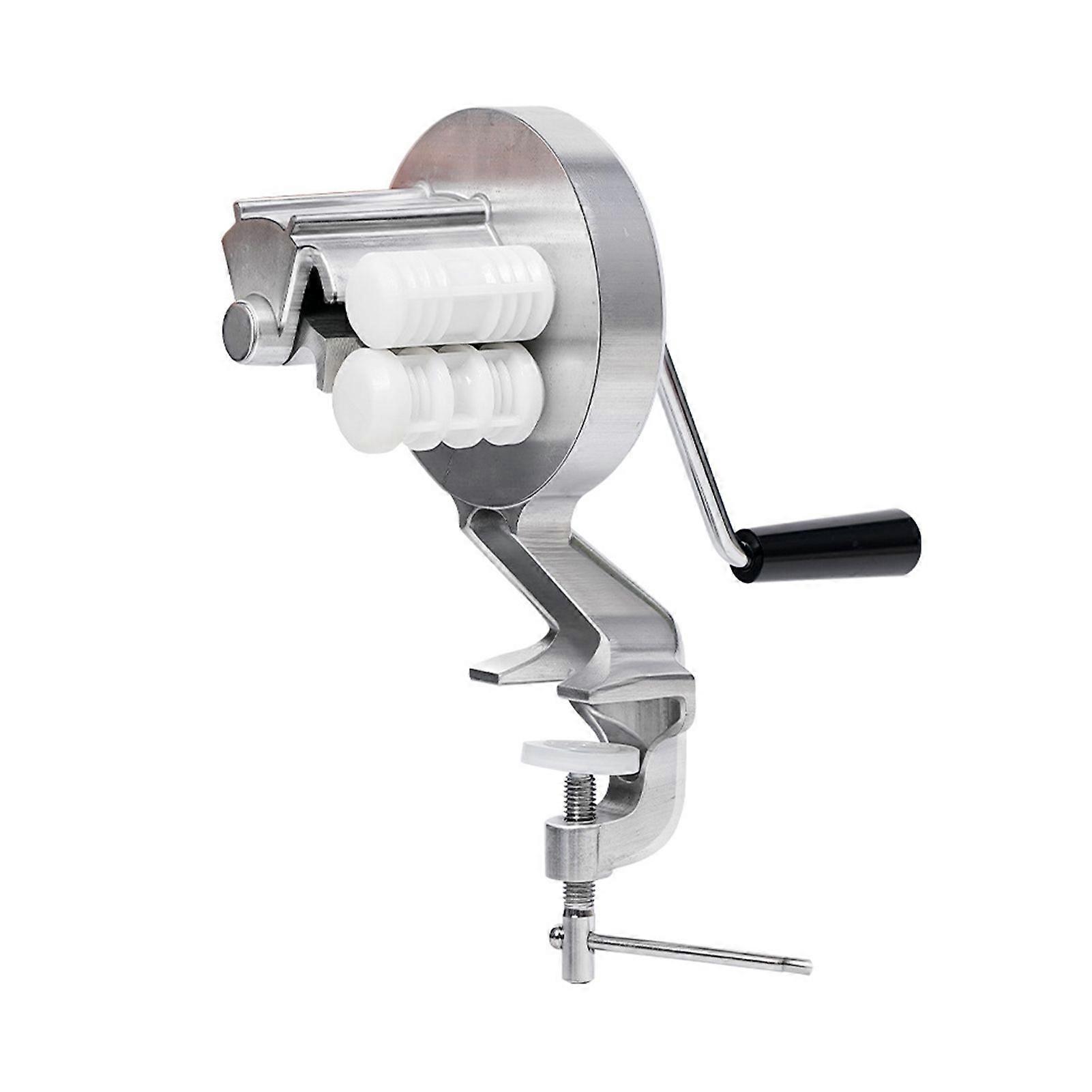 Manual Pasta Machine Macaroni Maker Noodle Press Machine for Homemade Pasta Spaghetti Lasagna Adjustable Clamp Kitchen Gadget for Cooking Enthusiasts