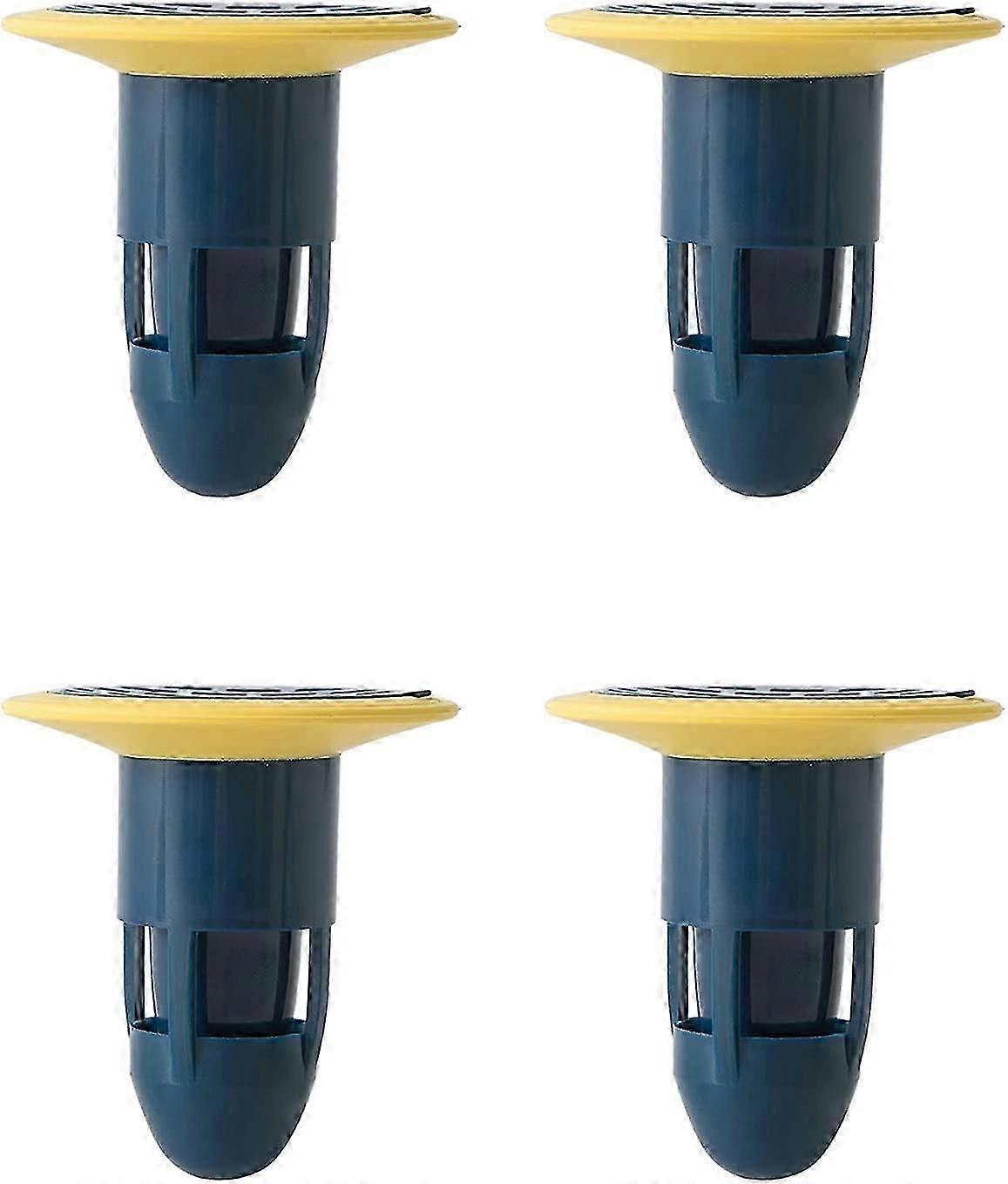 4 Pack Smell Proof Deodorant for Shower Floor Cleaning(Blue)