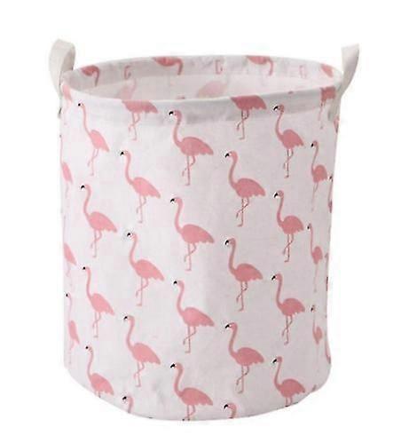 Cartoon storage box dirty clothes basket storage bucket, foldable waterproof bucket with handle