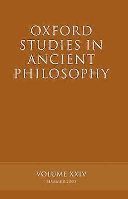 Oxford Studies in Ancient Philosophy