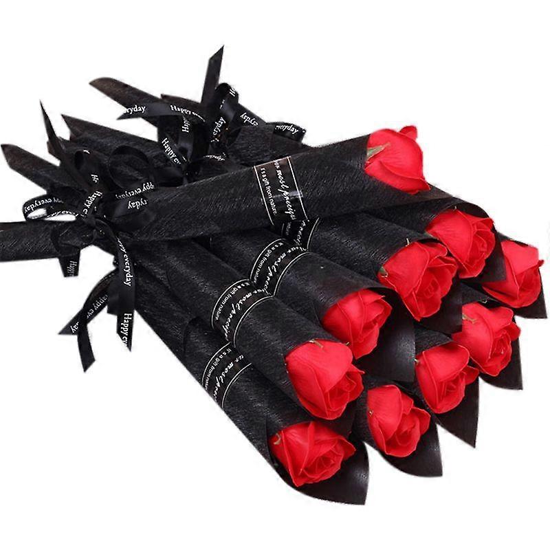 30 τριαντάφυλλα λουλούδια σαπουνιού ρομαντικές μπομπονιέρες γάμου λουλούδι για την ημέρα της μητέρας του Αγίου Βαλεντίνου κόκκινο