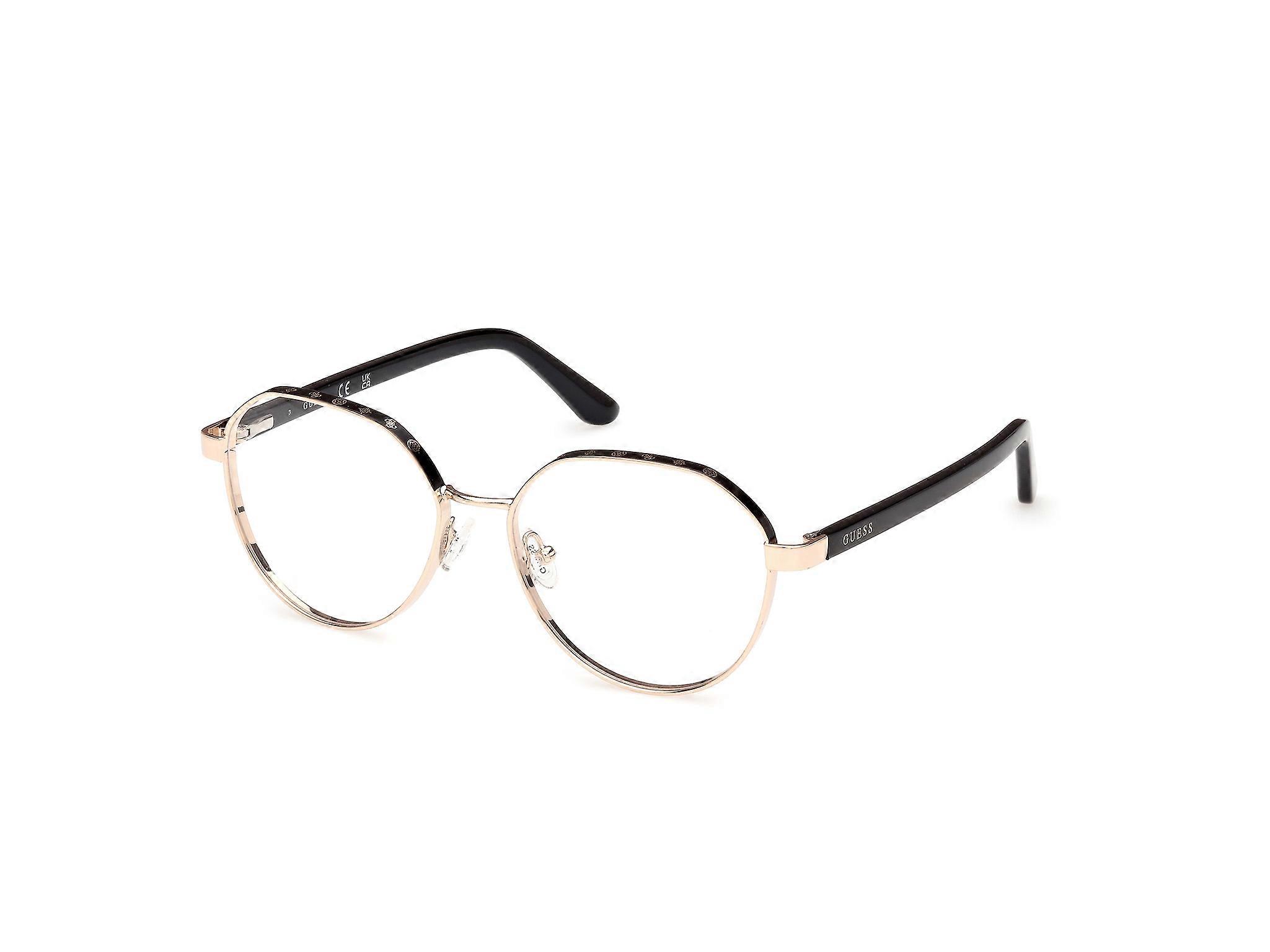 Eyewear Frames Guess GU50124 005 shiny deep gold 51/16/140 WOMAN