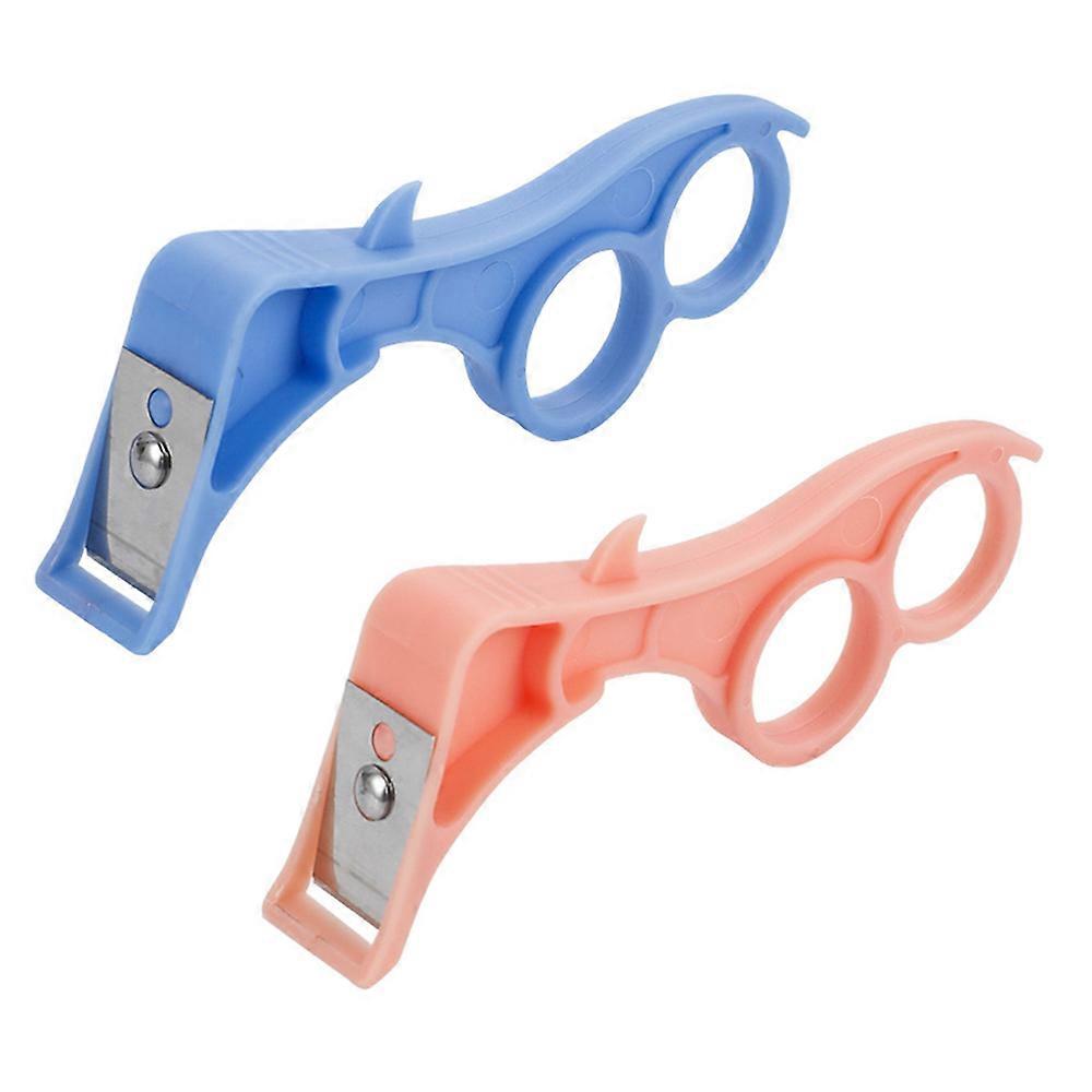 Case Pack Multi-Function Round Peeler Fruit Peeler Plastic Orange Peeler Apple Peeler