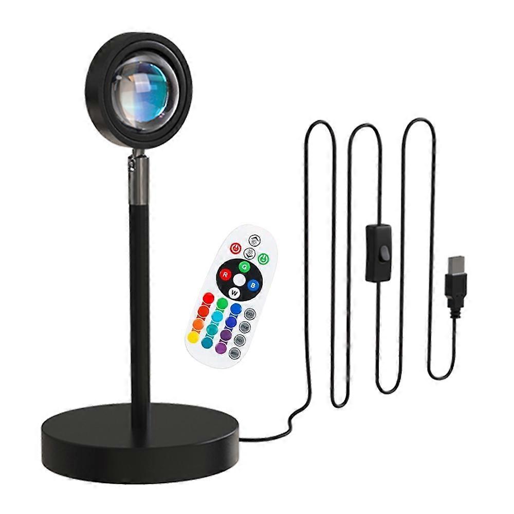 16 Colors Sunset Projector Light with Remote Control for Holiday Decoration