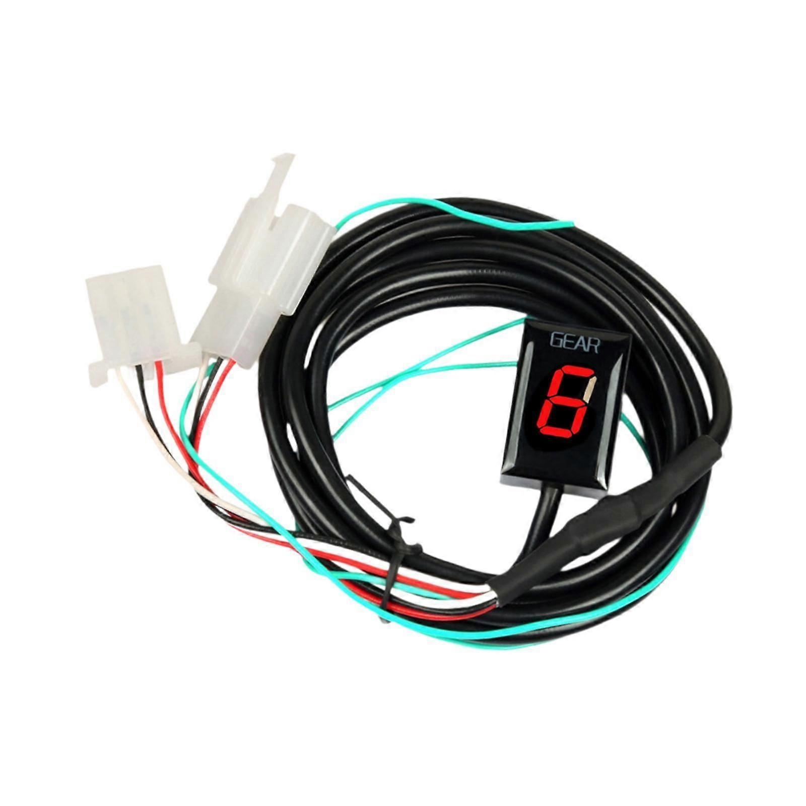 Motorcycle Gear Indicator Shifts Lever Sensor for Motorcycle Spare Part Red