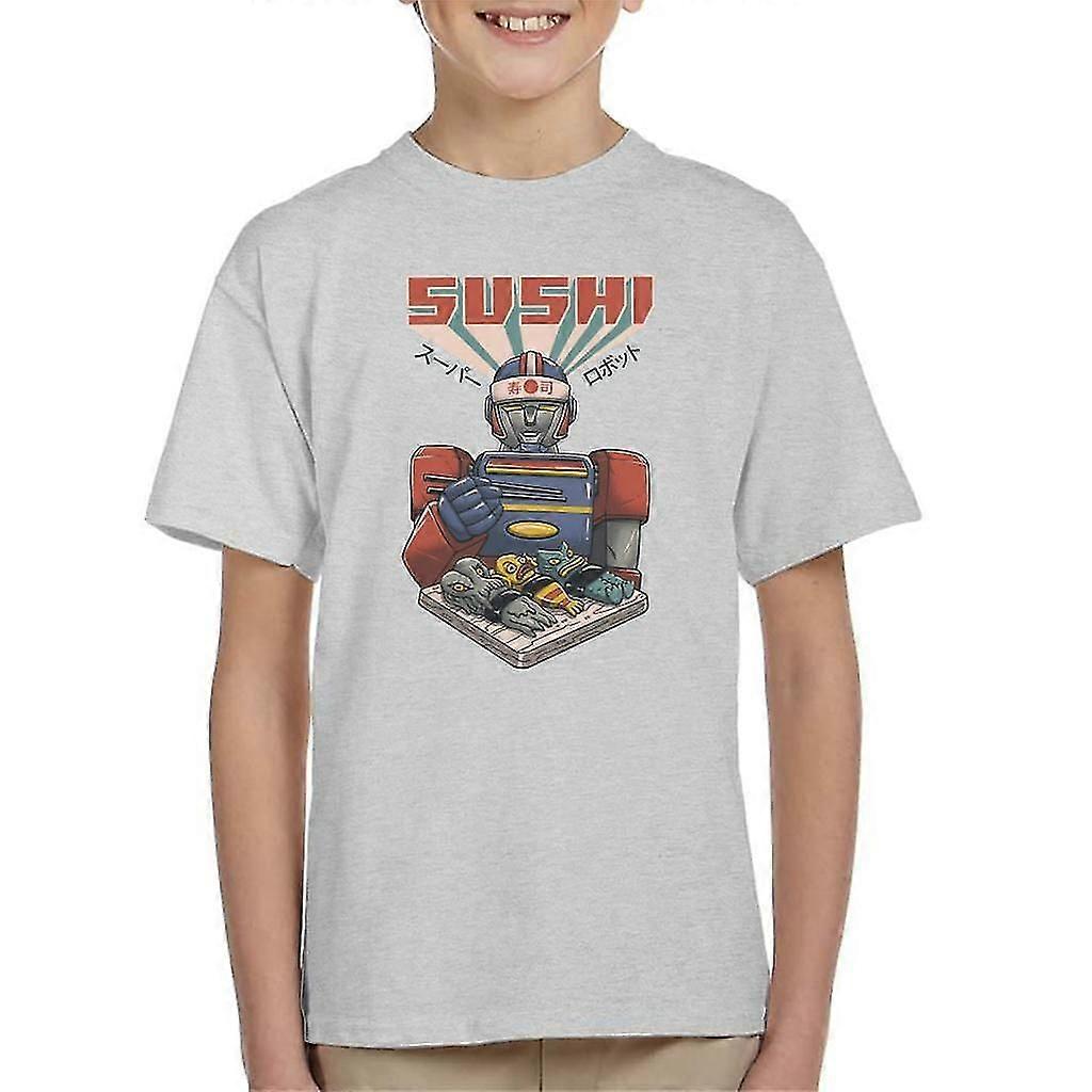 Super Sushi Robot Barne-T-skjorte