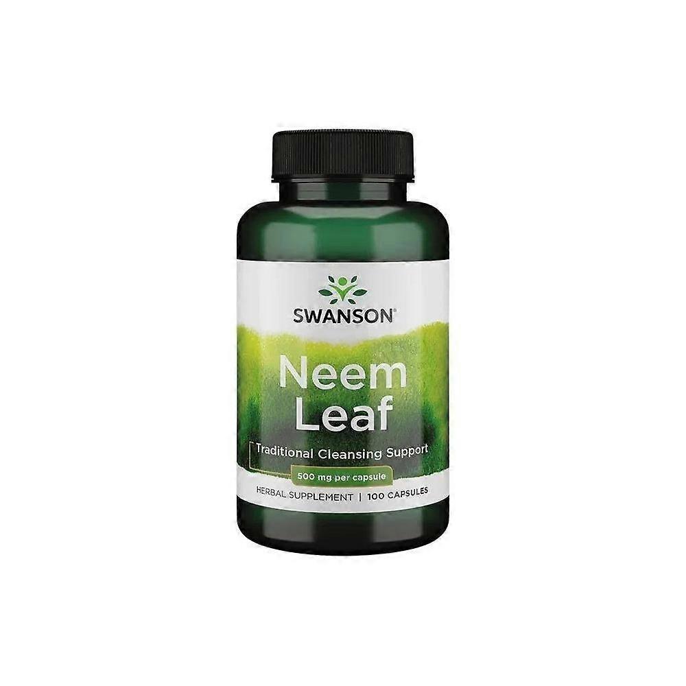 Swanson neem leaf, 500mg, 100 capsules 4879