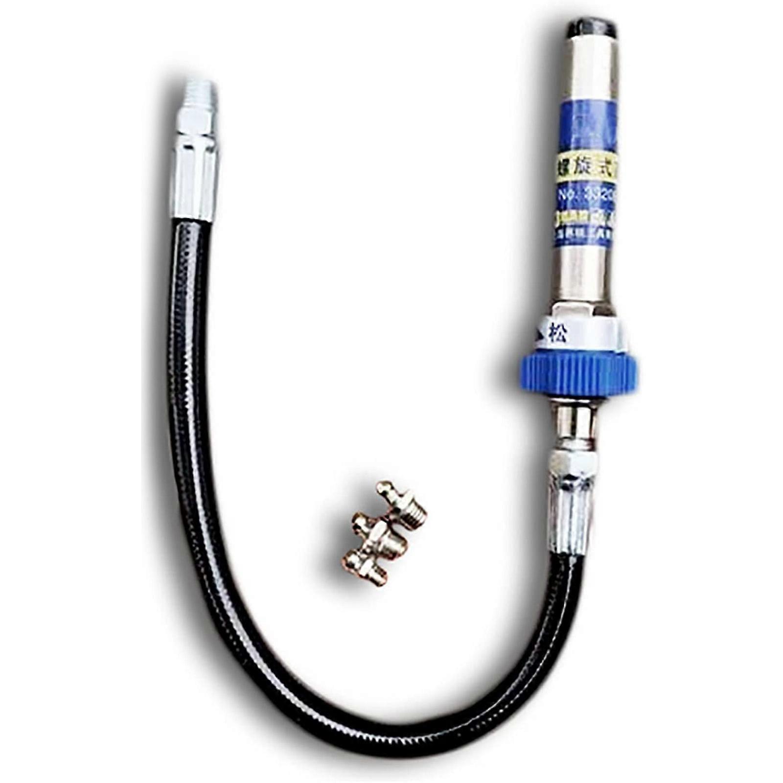 Self-Locking Grease Gun Coupler for Manual, Pneumatic, & Electric Use