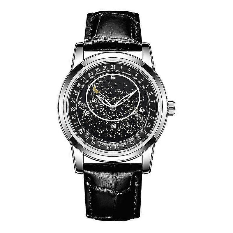 Sanda 7001 Mechanical Watch Black
