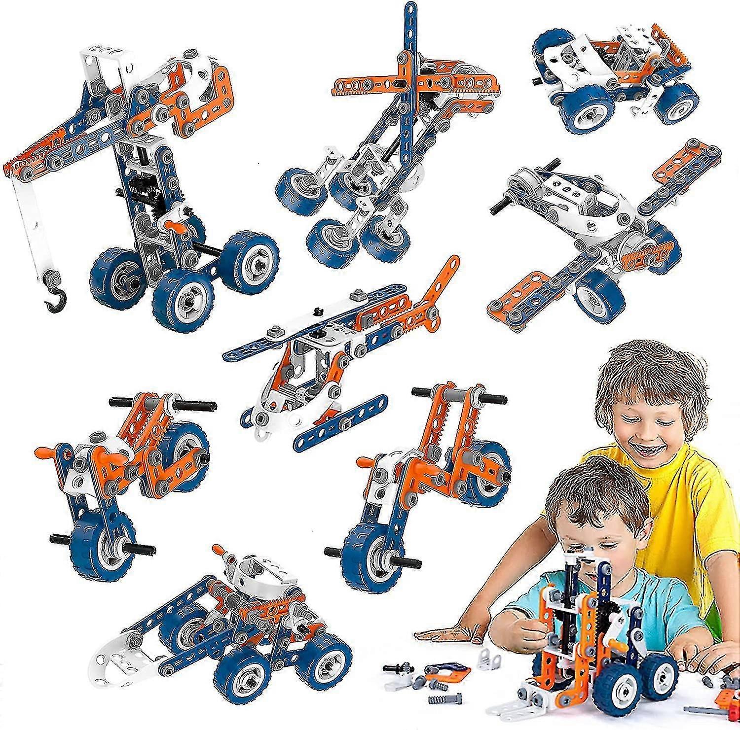 Kids Building Toys Erector Set With Box