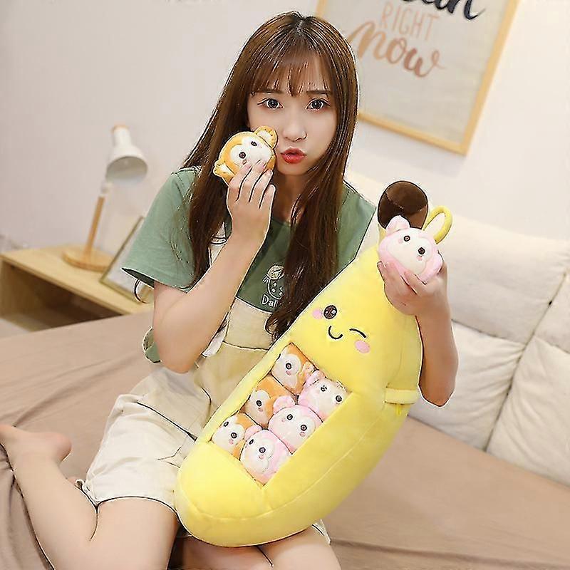 Creative Snack Doll Ragdoll Banana Pillow