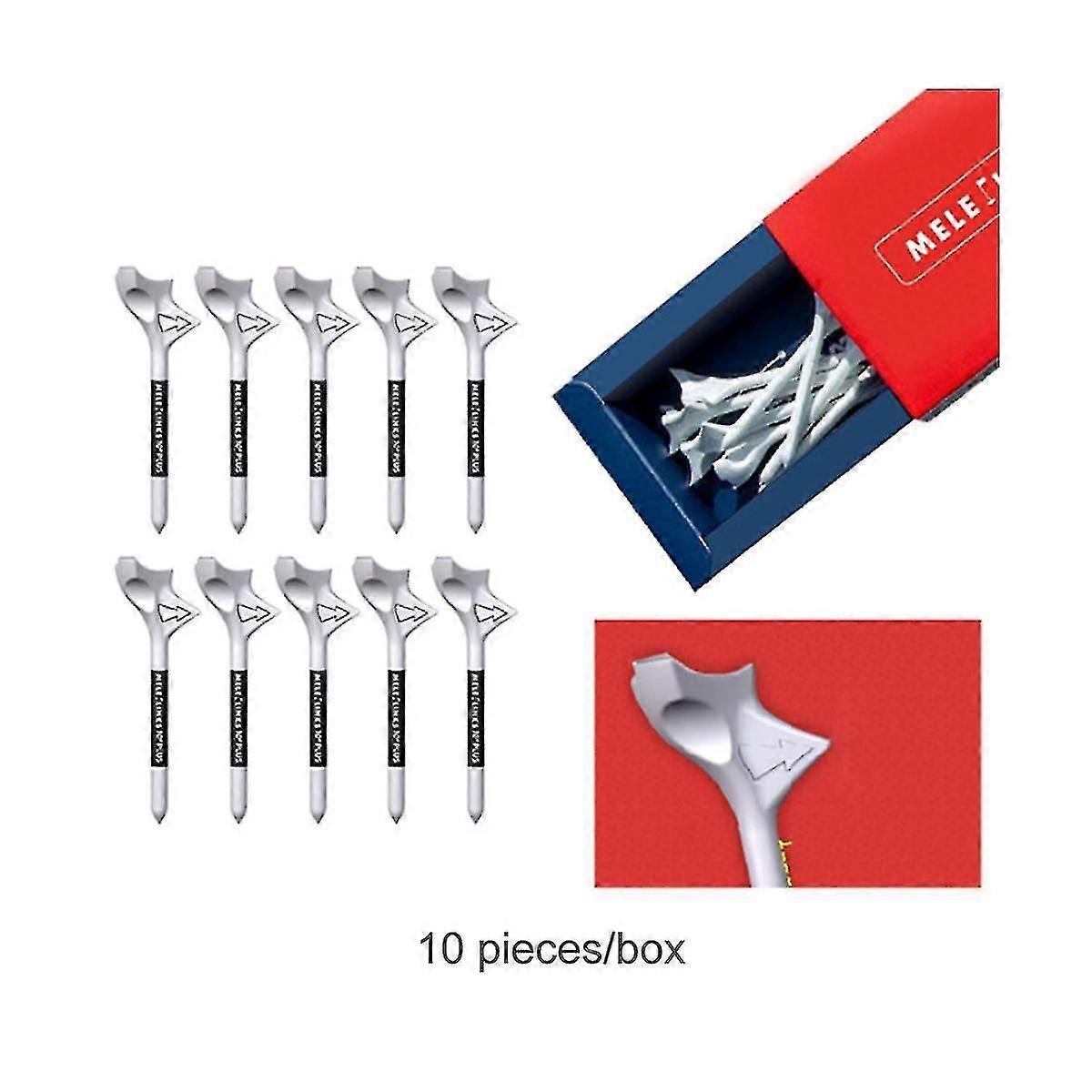 Golf Tee Golf Tee Bracket 10 Diagonal Insert Durable Plastic Tee Golf Speed Tee Golf Accessories