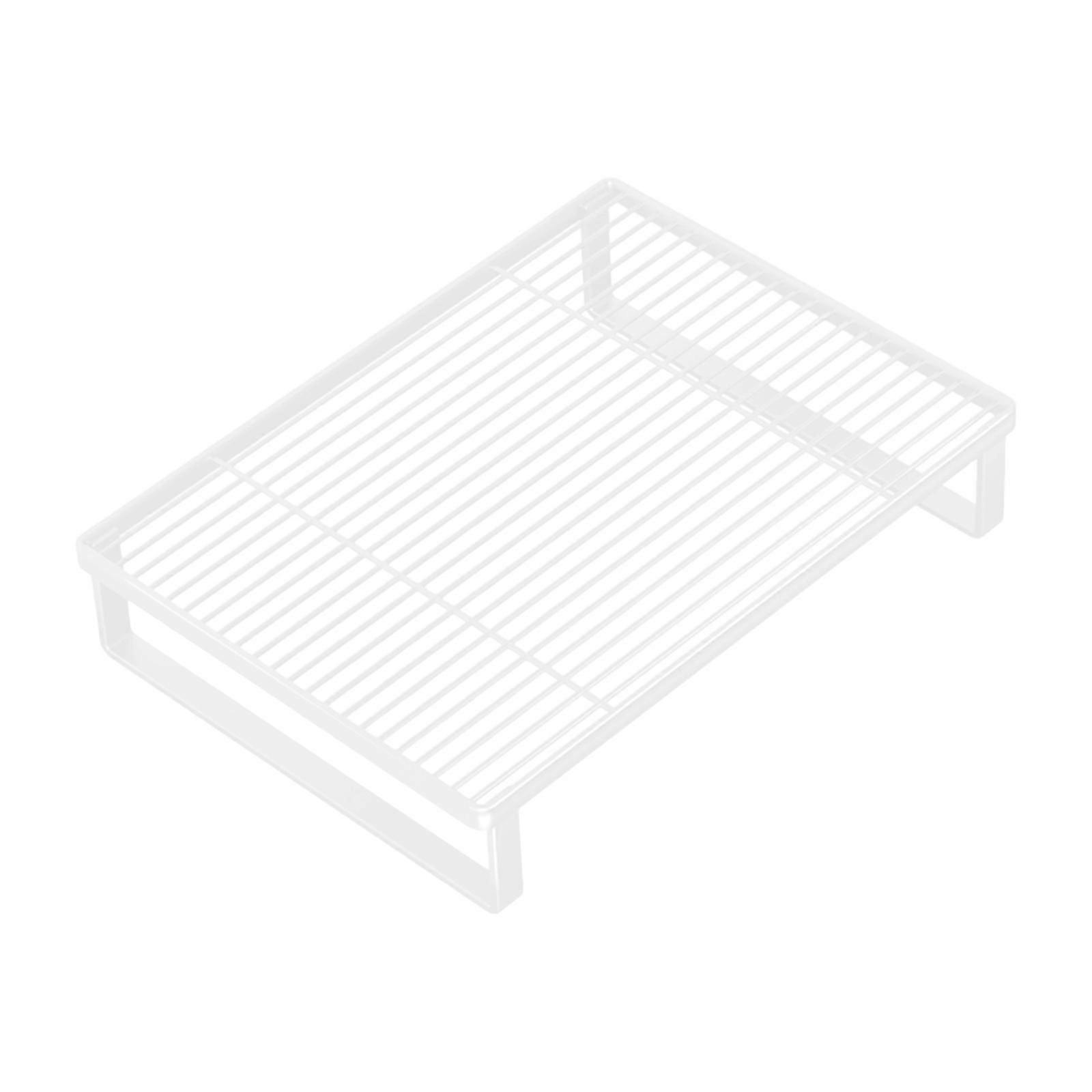 Home Utility Shelf Pot Rack Base Bracket for Induction Cooker Closet Kitchen Black S