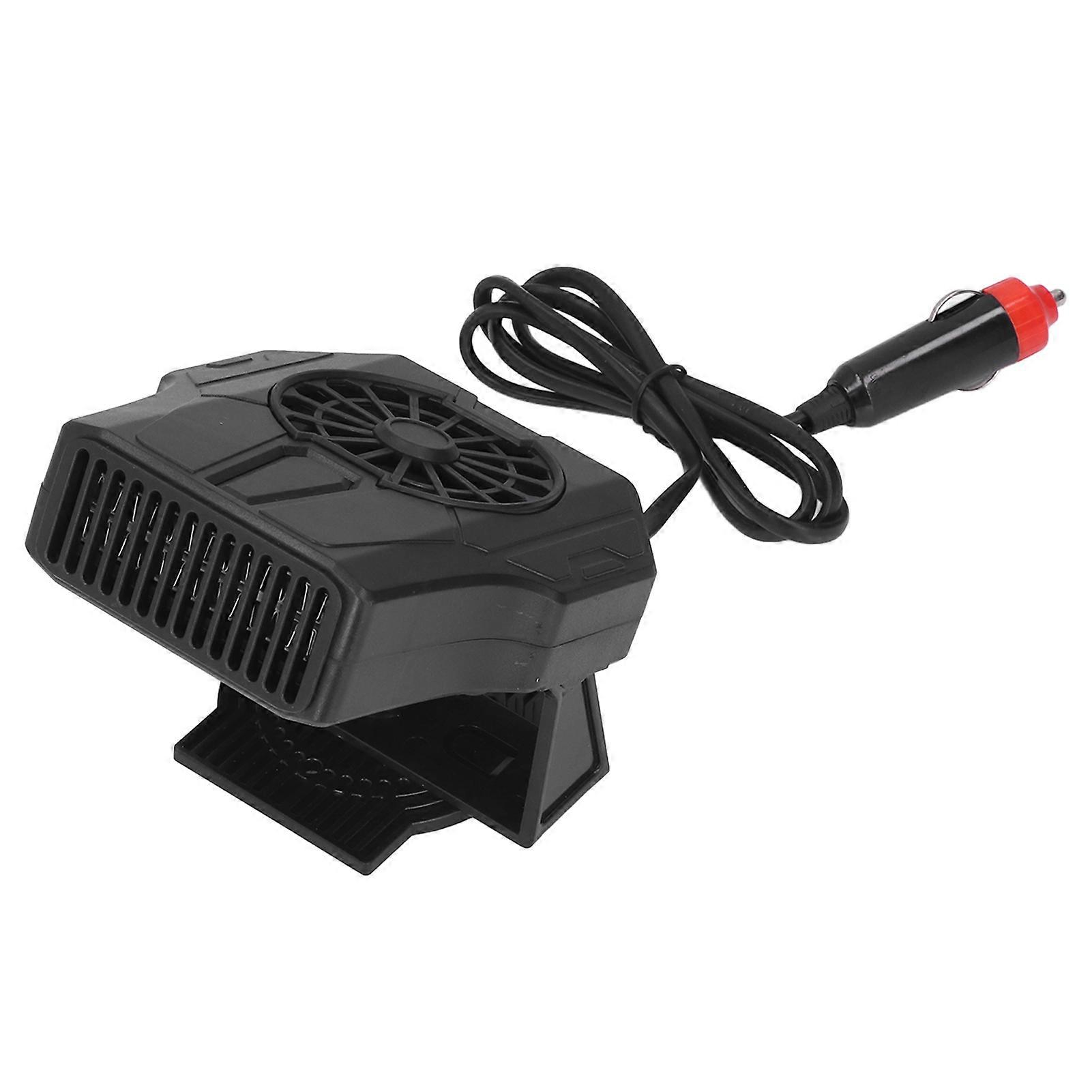 Portable Heater Car Heater 2 in 1 Quick Heating Oxidation Resistant Adjustable Angle Wide Application Portable Car Vehicle Defrost Heater (12 V)