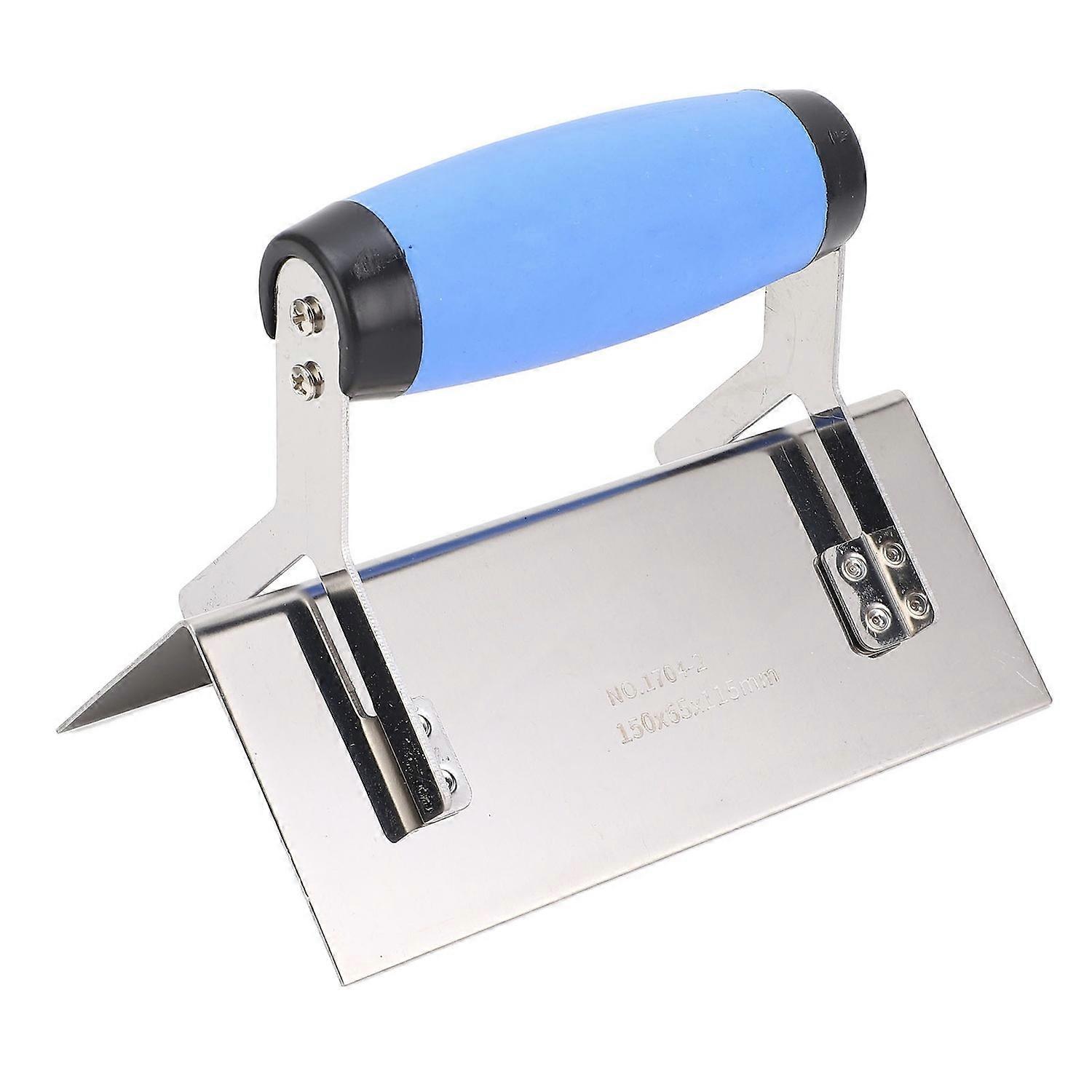 External Corner Trowel 90 Degree Right Angle Stainless Steel Plaster Concrete Finishing Tool for Wal