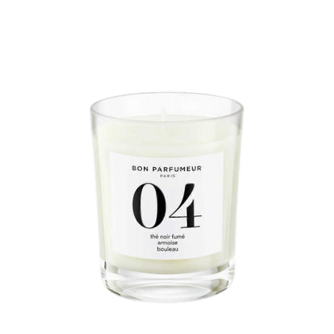 Candle Black Tea Smoked Mugwort Birch