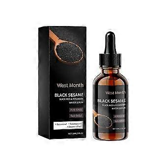 Óleo de Gergelim - 30 Ml de Óleo de Gergelim Para Crescimento, Óleo de Gergelim Para Reparar Cabelos Danificados e Secos, Não Oleoso 1pcs