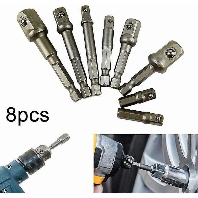 Impact Drill Socket Holder, Adapters, Hex Shank Bar