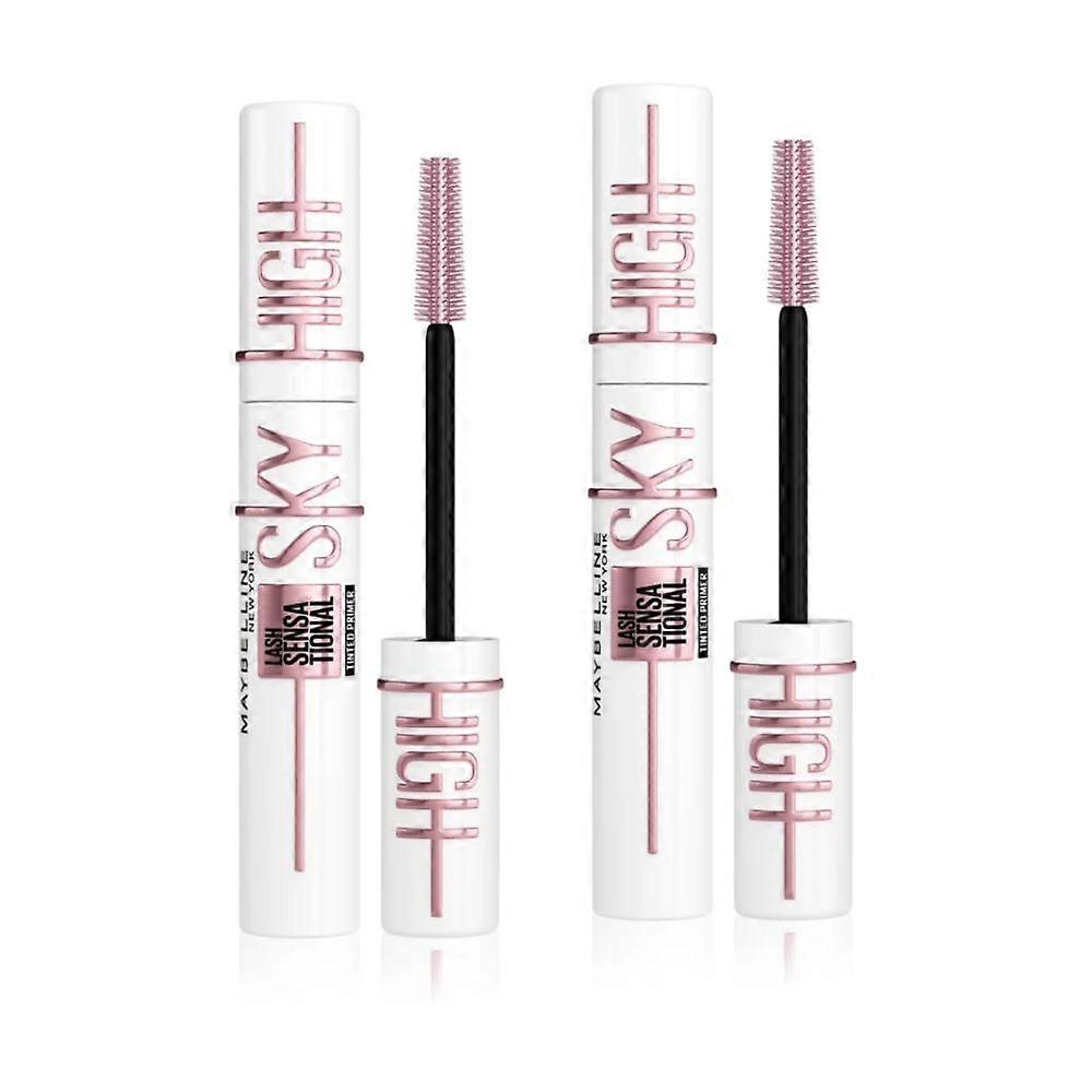 2 x Maybelline Lash Sensational Sky High Mascara 7.2ml - Tinted Primer