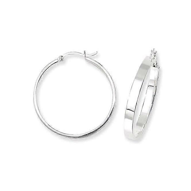 Acotis Silver Hoop Earrings G5556