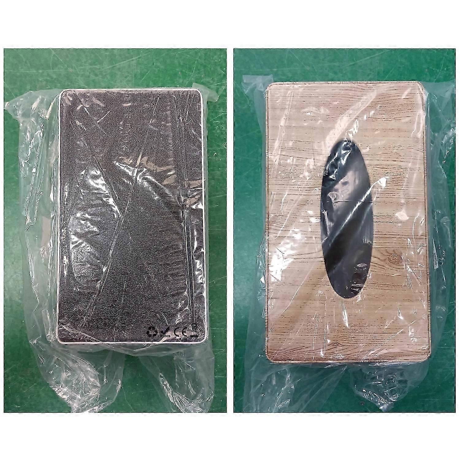 Rectangular Marble PU Grain Tissue Box Cover Napkin Holder Paper Towel Dispenser Container for Home