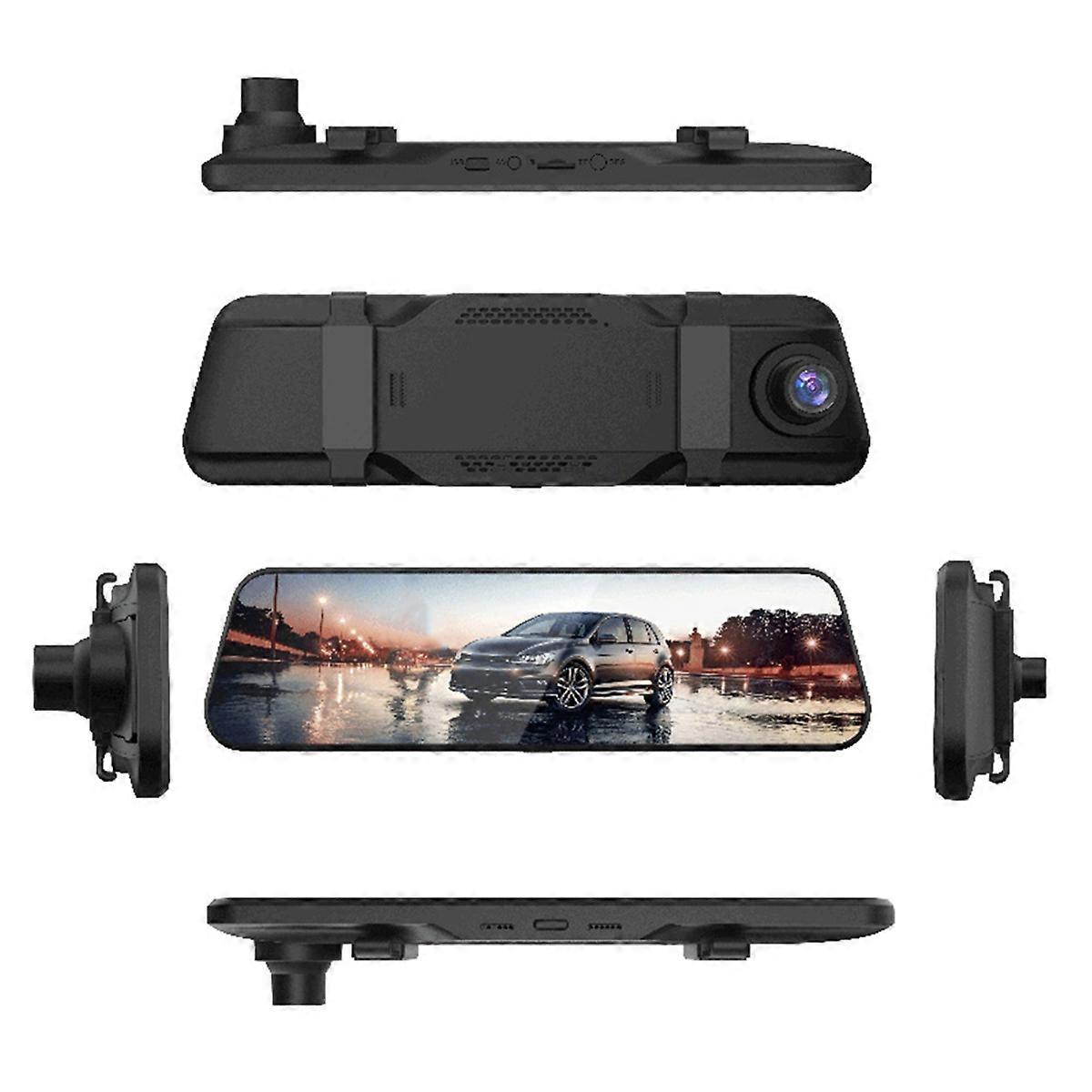 Wifi Stream Media Rearview Mirror Dash Cam Car Recorder System