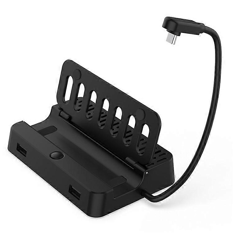 DOBE TY-2849 Compatible For Steam Deck Docking Station Converter with HD Video Port, Gigabit Ethernet, USB 2.0 and PD Fast Chargin