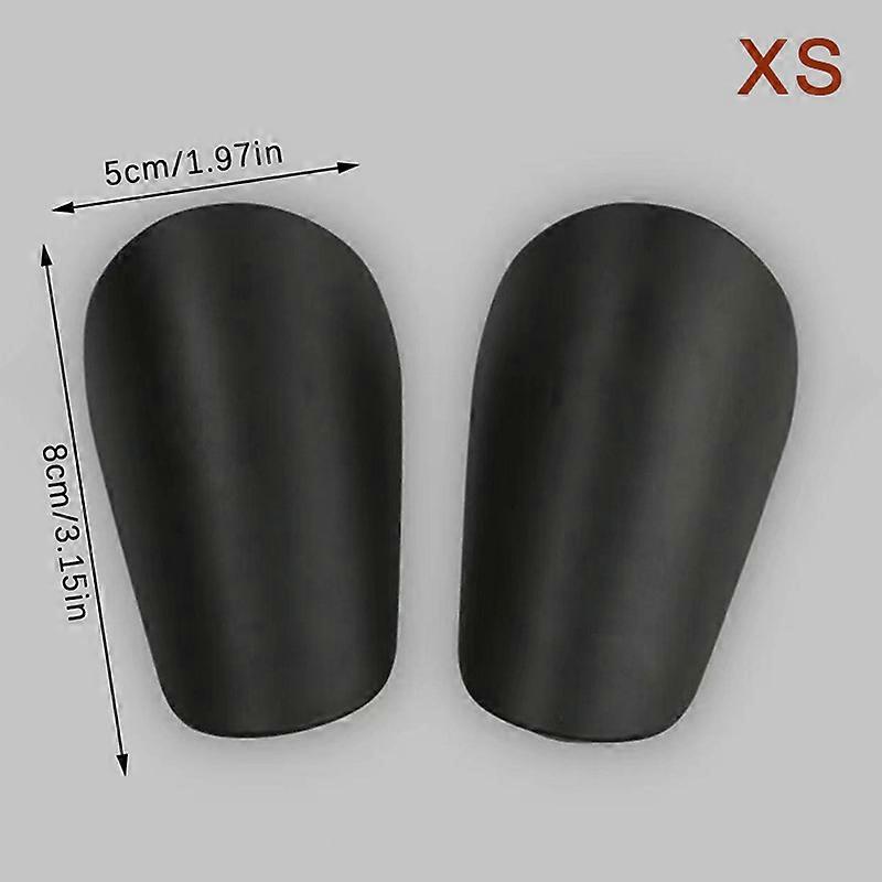 1Pair Mini Football Shin Pad Wear-resistant Shock Absorbing Leg Protector Lightweight Portable Soccer Training Shank Board