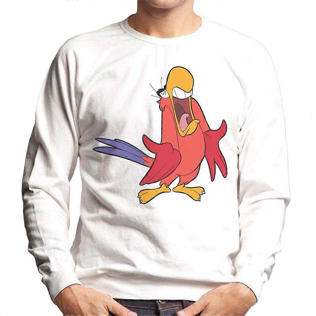 Disney Iago Shouting Parrot Aladdin Men's Sweatshirt