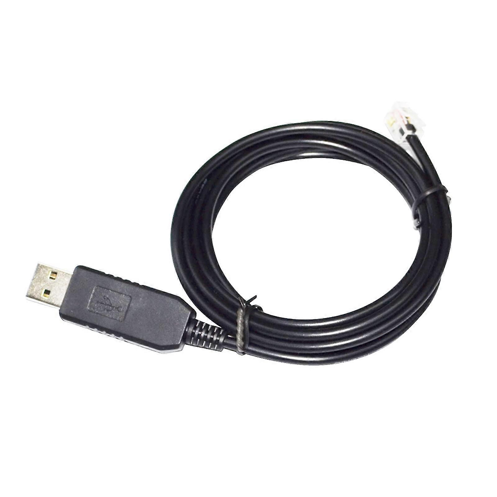 Industrial F1T`D2I FT232RL CHIP USB to RS232 RJ11 RJ9 4P4C Serial Cable Fit Fit Compatible PC to NEXSTAR Hand Control of AVX Mount KABLE(3m)