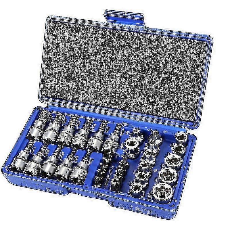 34 Pcs Torx Socket Wrenches Torx Socket Wrenches Hy