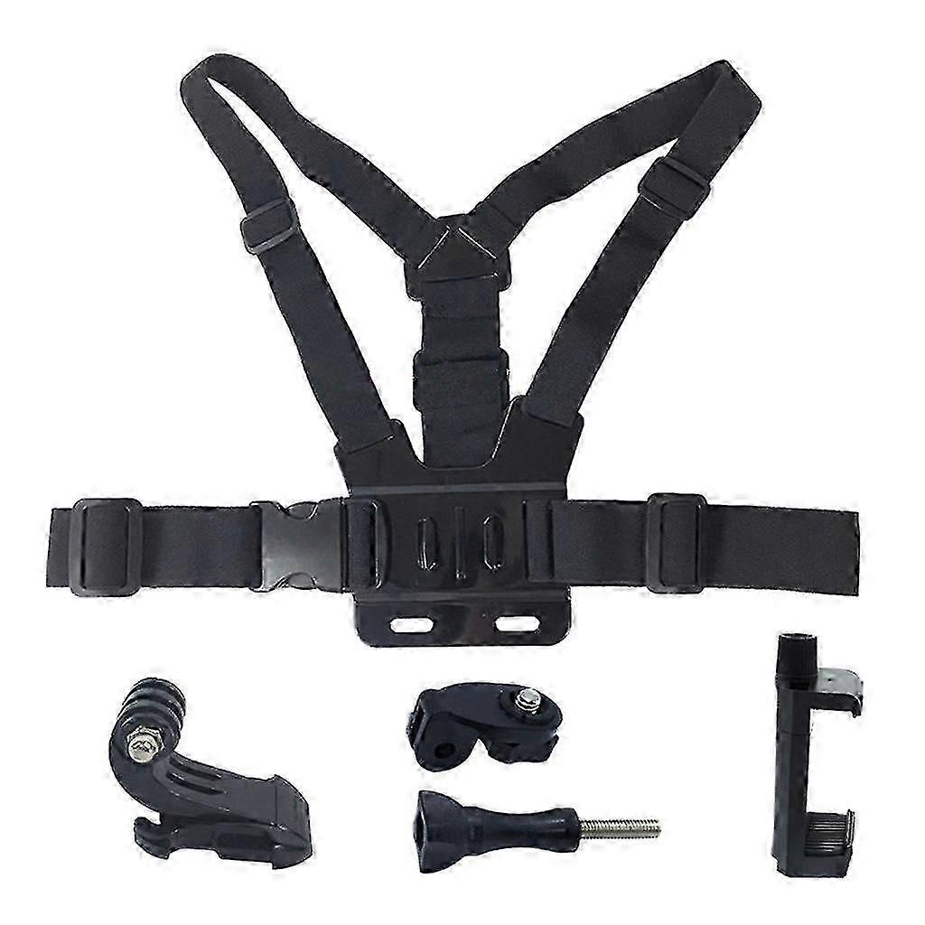 Chest Mount Harness Elastic Camera Vest Strap For Go Pro Hero 9 8 7 6 5 4 3 -CH-NEW