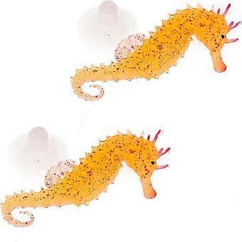 Ornamento dell'acquario Decorazione dell'acquario Ornamenti per acquari Silicone luminoso realistico silicone_WYT