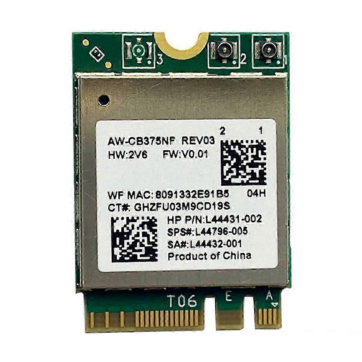 RTL8822CE 2.4G/5G Dual-Band Gigabit Ingebouwde Draadloze Netwerkkaart Bluetooth 5.1 NGFF M.2 WiFi-kaart