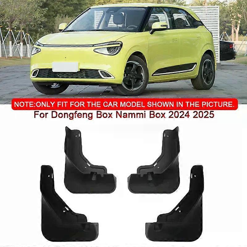 Car Styling For Dongfeng Box Nammi Box 2024 2025 ABS Car Mud Flaps Splash Guard Mudguards MudFlaps Front Rear Fender Accessory