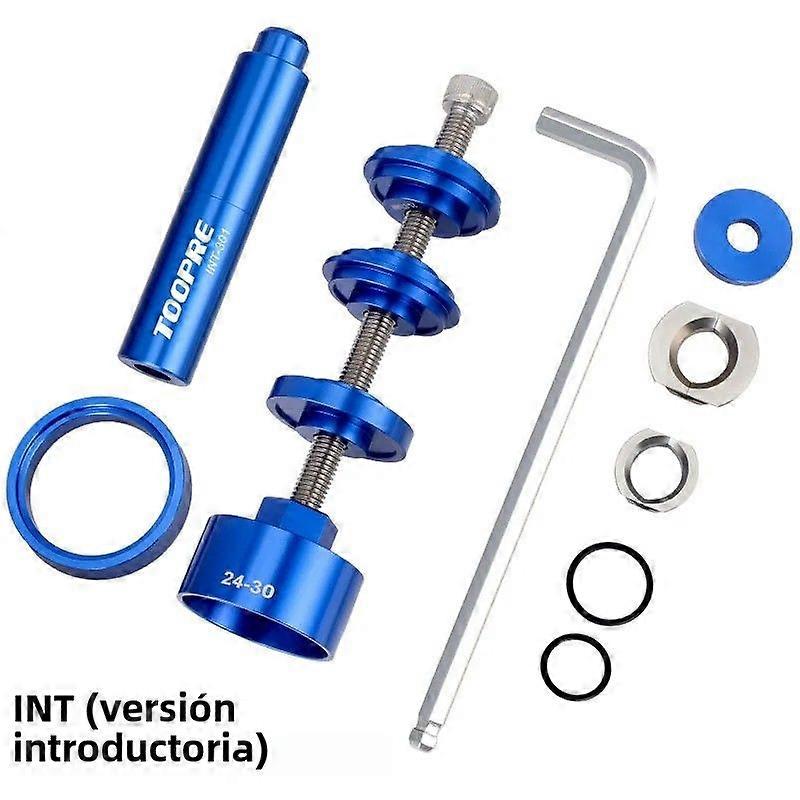 Universal BB86/PF30/92/386 Tool for Static Installation and Removal of Press-in Half Shafts on Mountain and Road Bikes