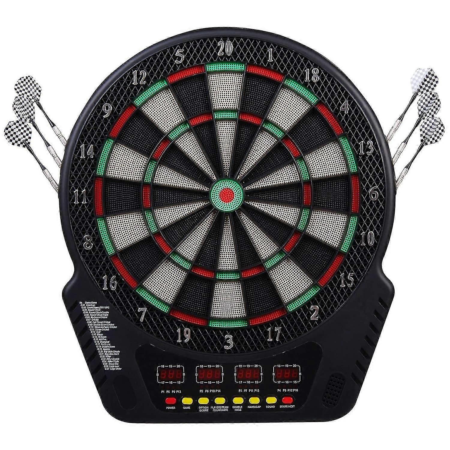 Electronic Dart Board Professional 243 Giochi Vari Nero