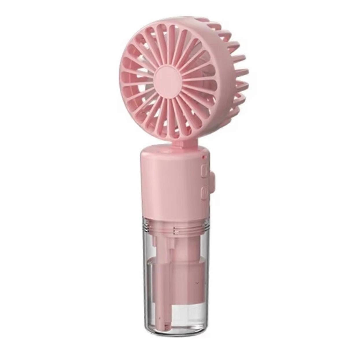 Portable Mini Fan with USB Rechargeable Humidifier, B