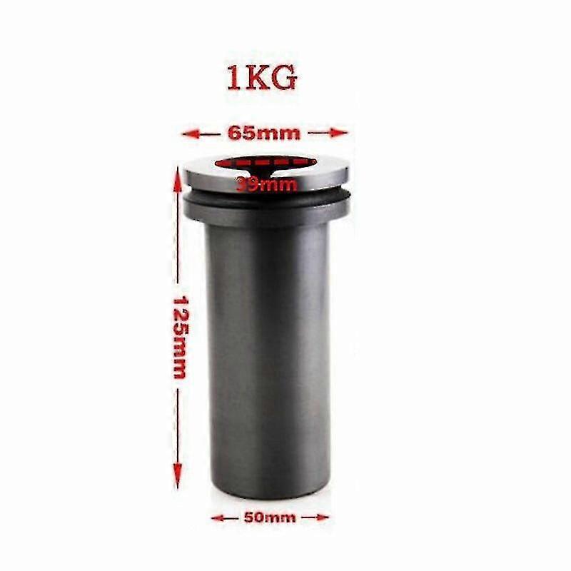 Hochreiner Graphittiegel 1-5kg Einzel- oder Doppelring Schnellschmelzendes Metall Gold Silber Guss M