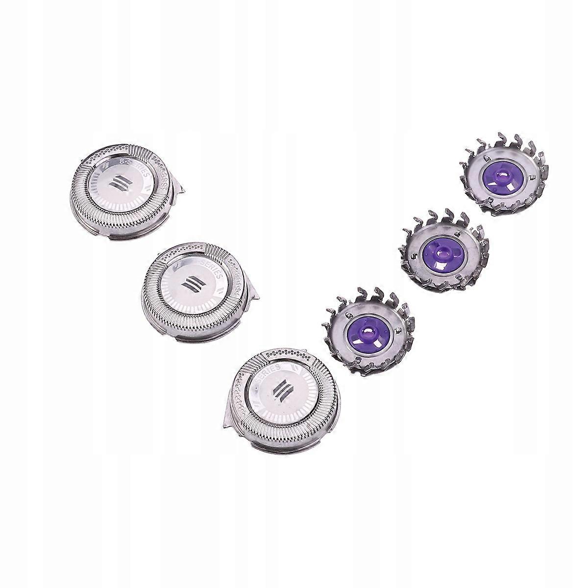 3pcs Replacement Heads Compatible For Norelco Hq8